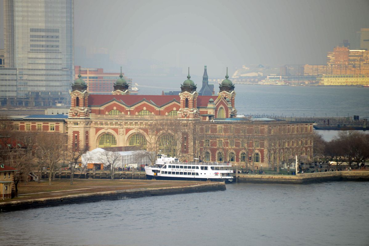 11-02 Ellis Island From Statue Of Liberty Pedestal